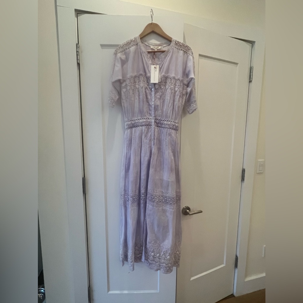 Loveshackfancy Beth midi dress, NWT, size small - Picture 9 of 9